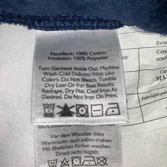 Eddie Bauer Green Quilted Insulated 1/2 zip Men’s - Picture 6 of 7